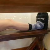 Фонарь в стиле Nick Socks, знаменитость из Интернета, Xiaohongshu, тот же стиль, нишевый дизайн, нагроможденные полосы, модные дамы, корейская версия