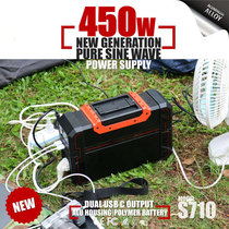 220V Mobile Power Outdoor Camping Portable High Power Small Power Generator 300WUPS Uninterrupted