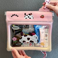 Кремовый узор Puppy [Стиль сумки через плечо]