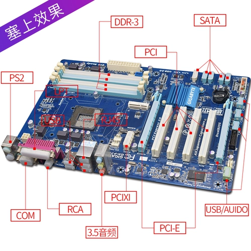 Настольный компьютер Материнская плавка пылевой плавинок USB -порт VGA Universal Console AV Dell Lenovo Силиконовая крышка