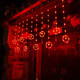 New Year Lantern String Hanging Decoration Spring Festival Balcony Chinese Curtain Light LED Small Color Lantern String National Day Decoration Scene Layout