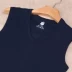 Áo vest nam vai rộng tay áo vest cổ chữ V thể thao trẻ trung đồ lót kiểu đồ lót cotton thể dục