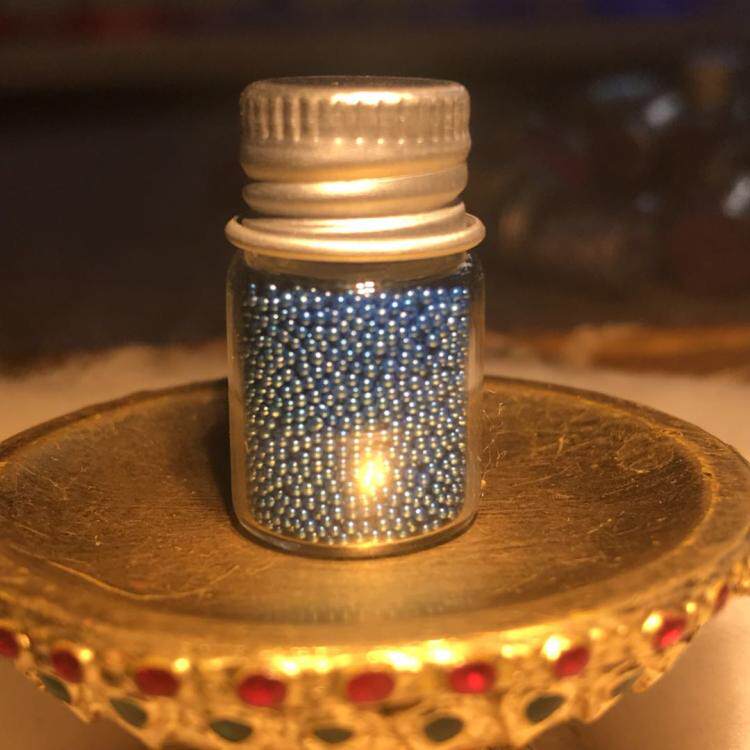 Shakyamuni Buddha Blue X Solid Saffron Offering stupa More than 3,000 per bottle 113