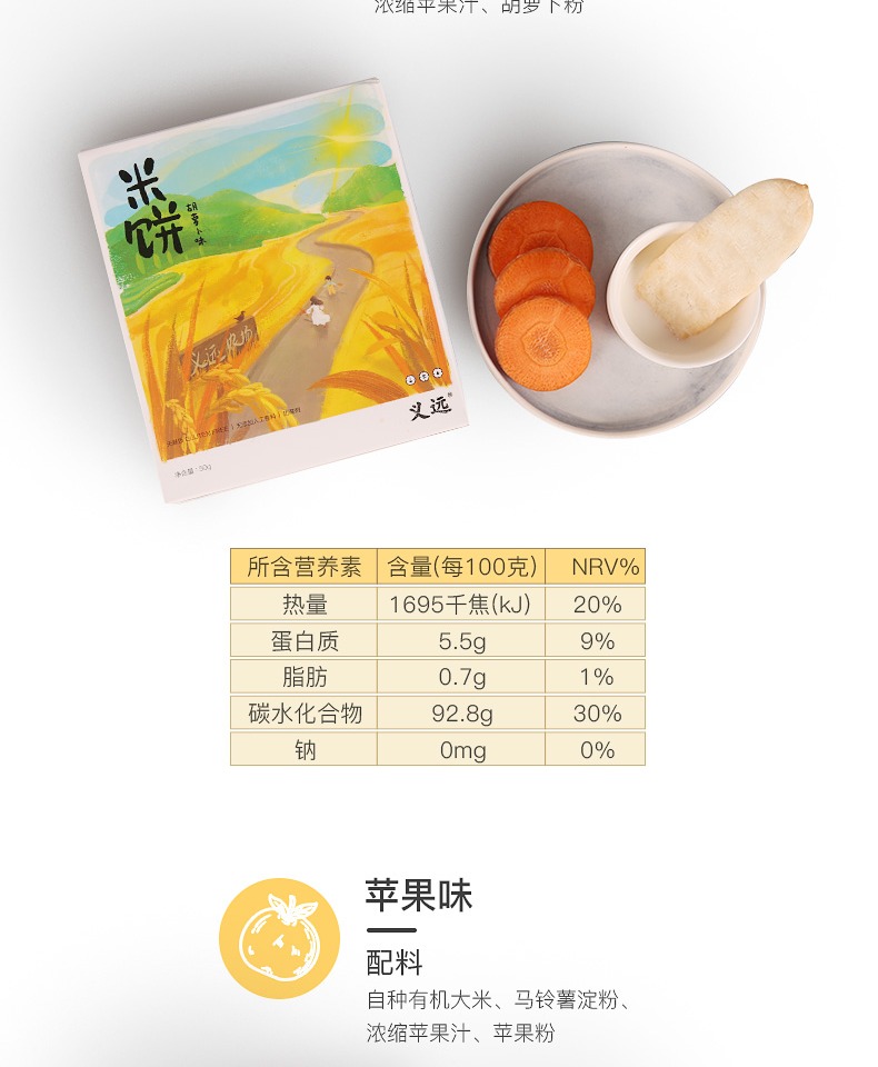 【可签到】婴幼儿辅食米饼磨牙棒