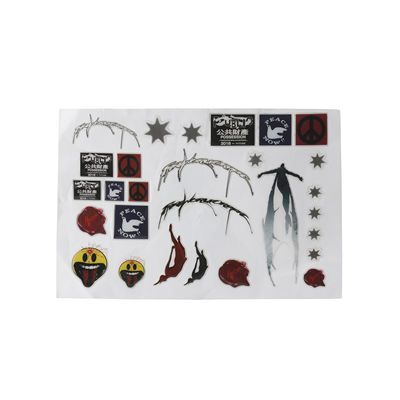 FVVO streetwear brand, original design stickers, street style, American hip-hop personality