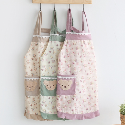 围裙夏季女士时尚高档厨房工作