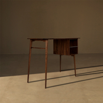 Nordic solid wood bar table home walnut home restaurant kitchen partition cabinet living room wall storage high table