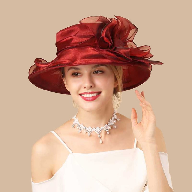 Summer sun visor hat women's hat foldable big eaves travel hat travel anti-ultraviolet beach hat mesh gauze cool hat