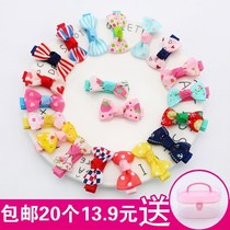 Child clip girl 1-2-3 years old baby girl headgear 6 Hair card style hair card hair 5 years old children 0-12 months