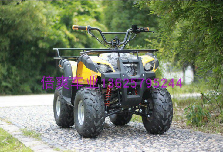 125CC small bull four-punch petrol beach car four-wheeled locomotive kardin lift-class version of the adult locomotive