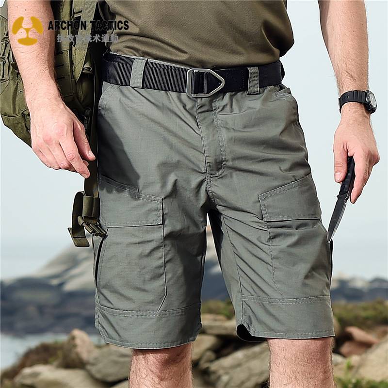 Military fans Liefeng tactical shorts men's outdoor loose overalls multi-pocket pants men's summer training pants commuter military fan pants