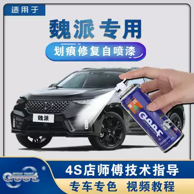 Great Wall Weipai wey car paint stroke mark repair artifact vv5vv7vv6 Hyunjing black snowy white spray paint tank