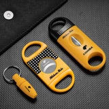 Комплект, круглые ножницы, дырокол, трубка, пепельница, 4 шт