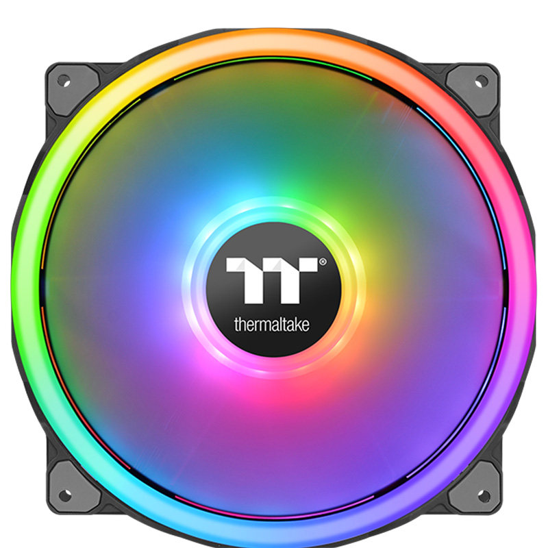 Tt Riing Trio 20 desktop computer chassis cooling silent magic fan 20cmRGB non-12 14cm