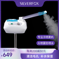 Silver Fox single-head cold spray beauty instrument facial steamer nano spray hydration instrument home beauty salon cold spray machine facial steamer
