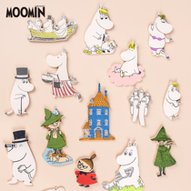 Finland imported APRILMAI Moomin refrigerator cute magnetic Nordic decorative magnetic stickers cartoon