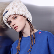 TIFFAFit TIFFA Fit Flower Beige Pure Hand-woven Wool Blend Casual Hat