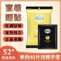 Hemerocallis blind bag warm stickers baby stickers self-heating female cold-proof warm Palace cold conditioning warm body waist and abdomen foot stickers hot Post