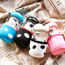  Huaqiu mushroom cup single pen full of 68 yuan free filter glass water cup 400ml single shot does not send out with the goods