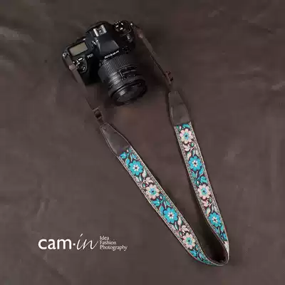 cam-in embroidery series Universal monocular digital camera baby bag Micro-monocular camera photography shoulder strap cam8457