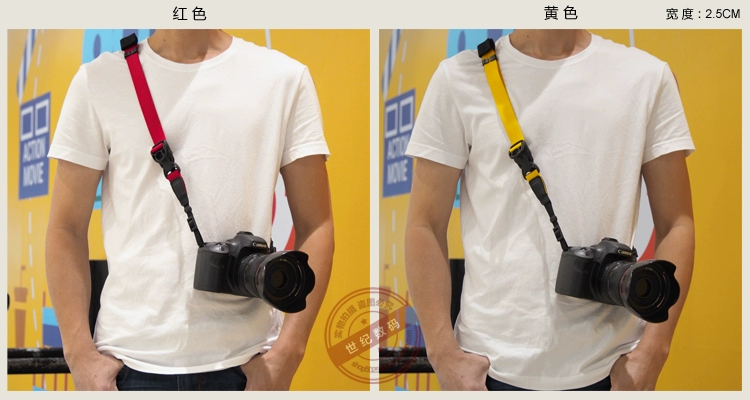 Cam-in Ninja dây đeo máy ảnh DSLR micro micro chụp ảnh chéo điều chỉnh nhanh dây đeo vai giải nén - Phụ kiện máy ảnh DSLR / đơn
