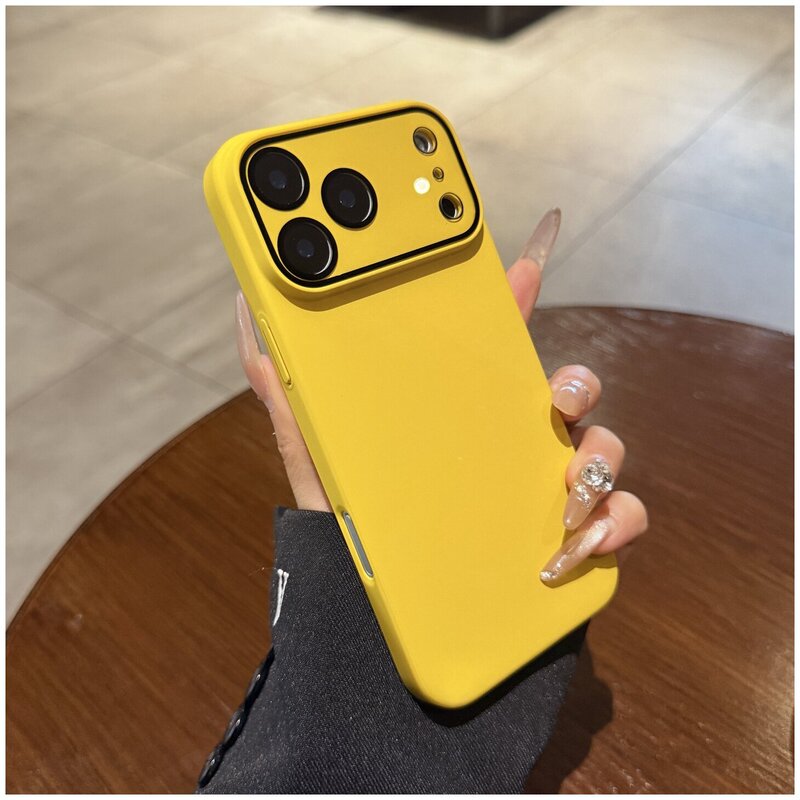 Suitable for iPhone 17 Pro Max Phone Case, New Apple 16 Pro Max Ultra-Thin Matte Air Lens Film Full Coverage 15 Plus for Men and Women, 13 Couple Style, 14 Unique and Attractive, 12 Anti-Drop Protective Case