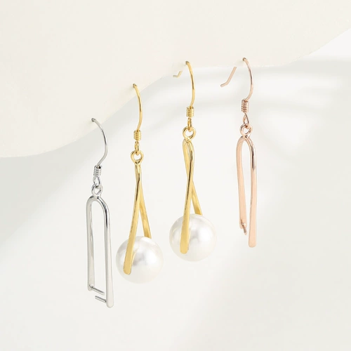 Серьги, аксессуар из жемчуга с кисточками, японские и корейские, простой и элегантный дизайн, DIY