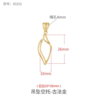 Древний метод золото {позиция камня 10*26 мм}