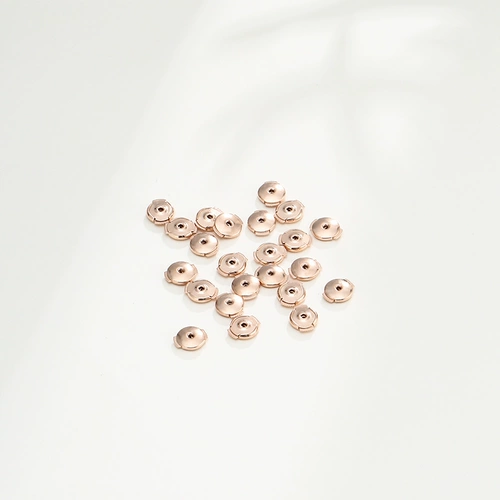 Шнурок-держатель, гипоаллергенные серьги, золотые аксессуары, серебро 925 пробы, золото 750 пробы