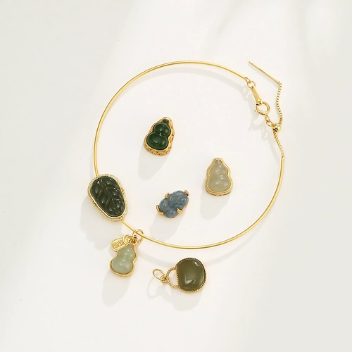 Натуральная инкрустация камня, яшма из нефрита, аксессуары, ручка, бусины, аксессуар, серебро 925 пробы, DIY