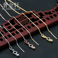 Vòng tay bạc 925 sterling phụ nữ với chuỗi hộp kim silicon định vị bóng qua trái tim ngọc trai pha lê liên kết chuỗi Lutong vòng tay trơn vàng 18k