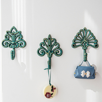 Sungmor wall decoration hook Nordic wall retro hook key wall hanging living room entrance coat and hat hanging