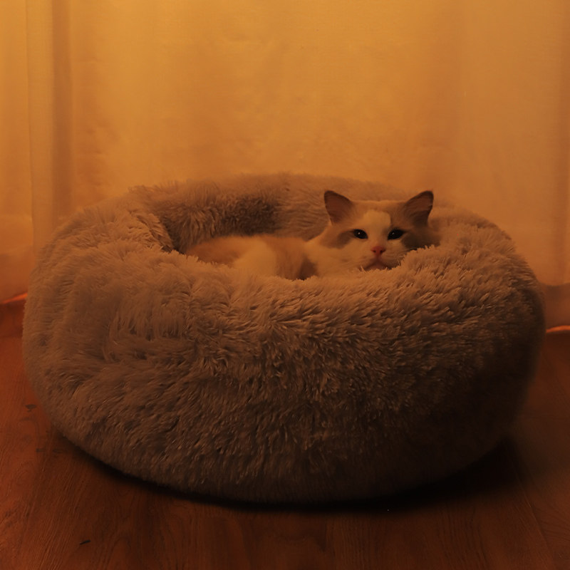 Cat Nest Winter Warm Depth Sleep Winter Dog Nest All Season Universal Cat Bed Young Cat Pets Mat Cat Supplies