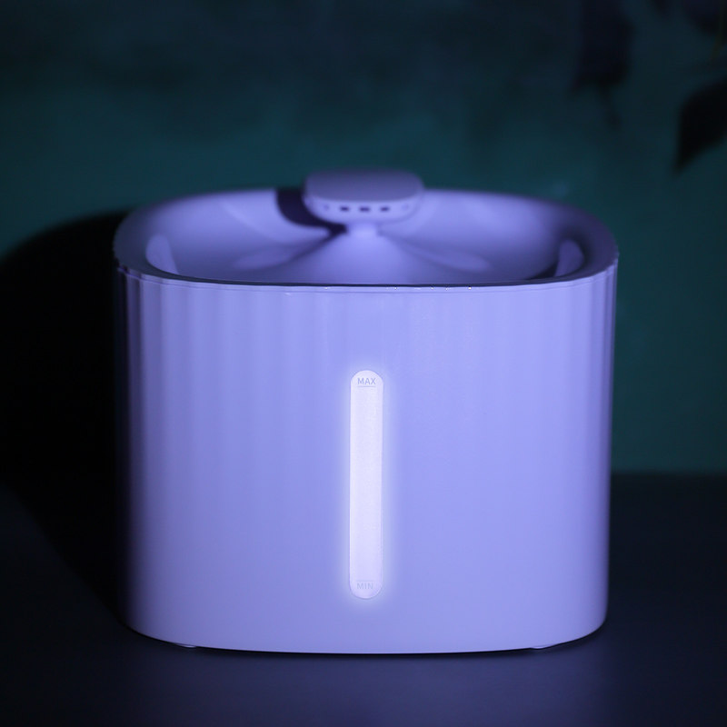 Kitty Water Dispenser Automatic Cycle Pet Supplies Water Basin Feeder Water Bowl Mobile Cat Fountain Dog Drink Water Theiner