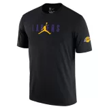 Чиновник Jordan Nike Jordan Los Angeles Lakers Cortside NBA Men's T -Fish DA6513