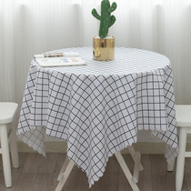 Tablecloth desk ins Student dining table Waterproof anti-scalding oil-proof wash-in desk pvc table pad Dormitory net red girl