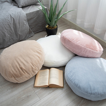 Japanese futon cushion thickened large floor meditation mat Household worship mat round mat Balcony bay window Tatami pier