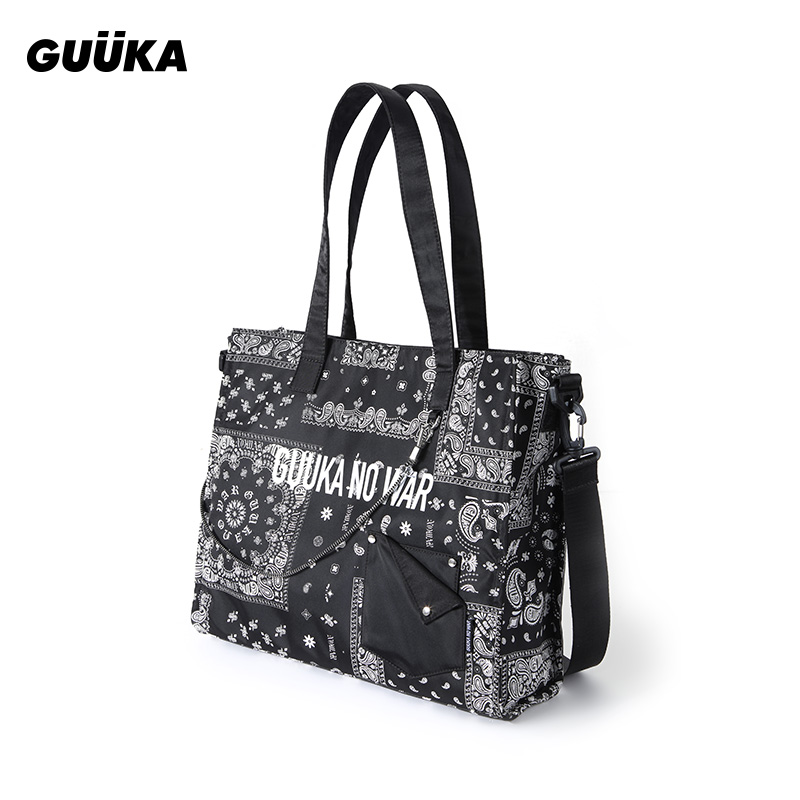 GUUKA trendy brand cashew flower handbag new trendy fashion temperament high-level sense niche shoulder bag tote bag