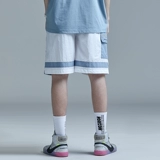 Спортивные шорты для школьников в стиле хип-хоп, быстросохнущие штаны, оверсайз