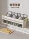 French Ziwoo Kitchen Storage Rack, No-Drill Seasoning Rack, Household Wall-Mounted Multi-Layer Seasoning Storage Shelf