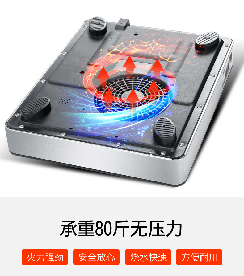 bếp hồng ngoại đôi âm Bếp điện từ công suất cao 3500W dành cho người tiêu dùng và thương mại bếp điện từ canzy