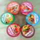 Hong Kong doll noodles mini bowl noodles beef flavor instant noodles barrel 18 bowls full box instant noodles