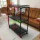 Ban công mọng nước trong nhà nhiều lớp di động ròng rọc hoa kệ mưa mưa chống đóng băng chống chim thịt hoa kệ - Kệ tủ sách treo tường