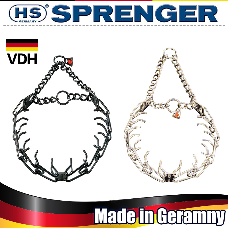 German original import Splenger HS3 2mm stainless steel thorn ring stimulation chain for dog training
