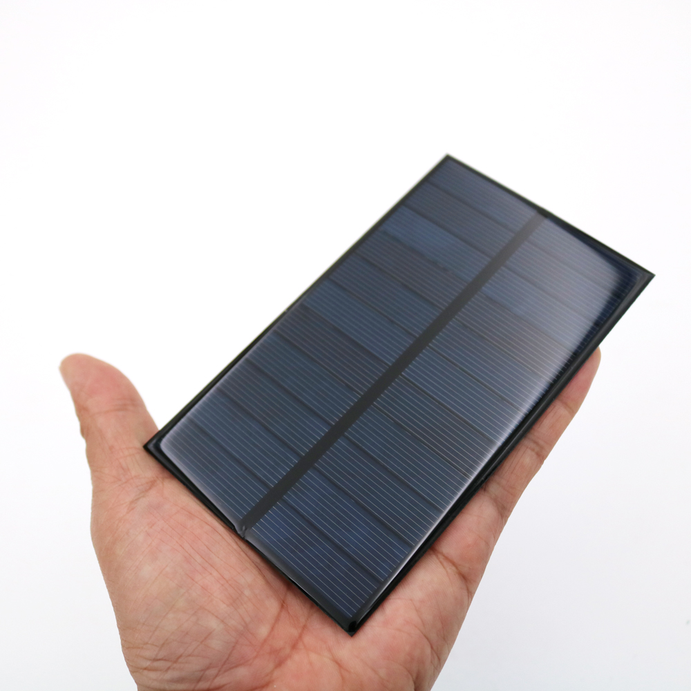 5 5V 1 65W solar charging panels PET laminated solar panels