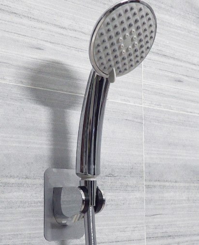Shower suction cup shower accessories nozzle hose water spray extension card holder quick detachable holder cleaning appliance connection