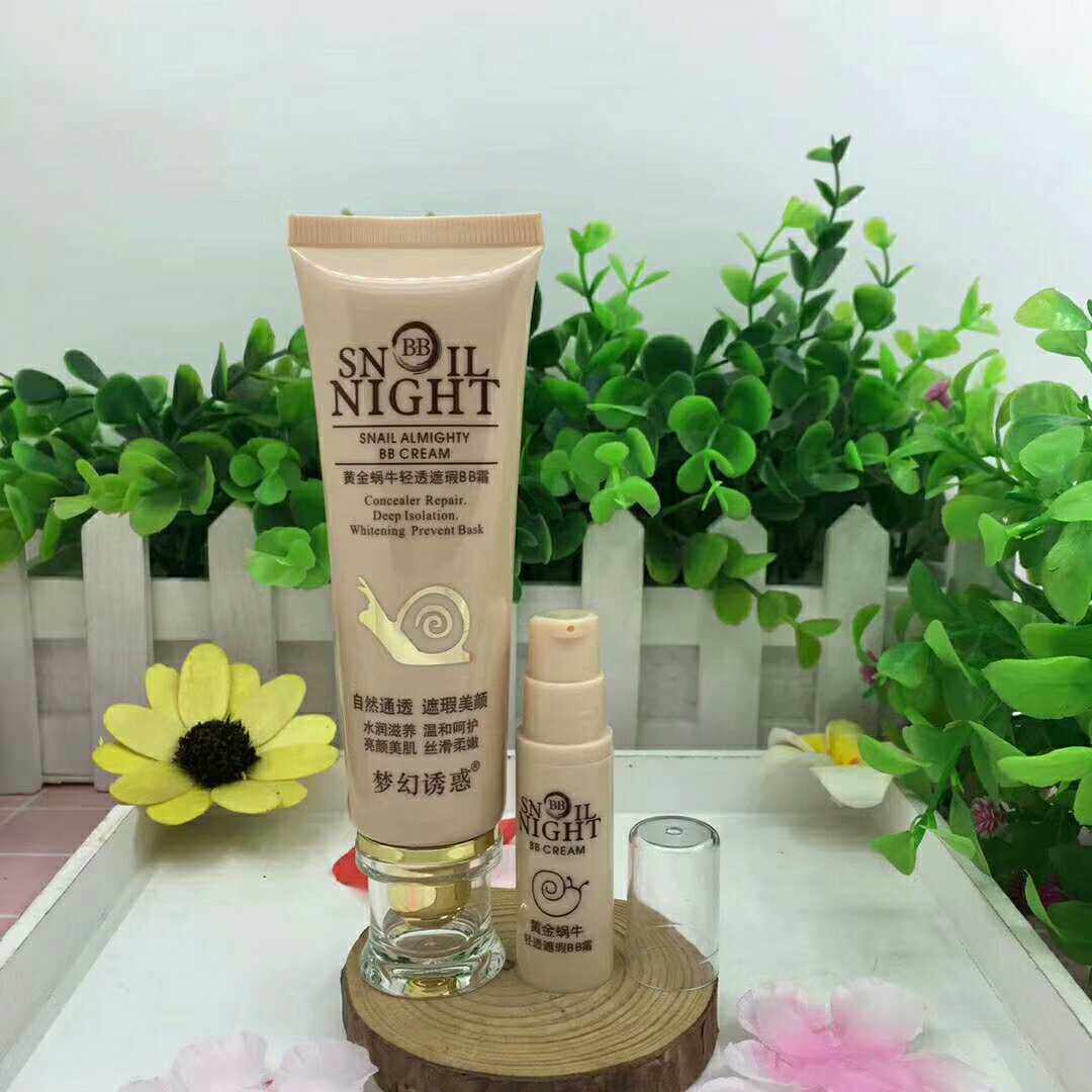 Dream Temptation Gold Snail Light Concealer BB Cream One Large One Small Set