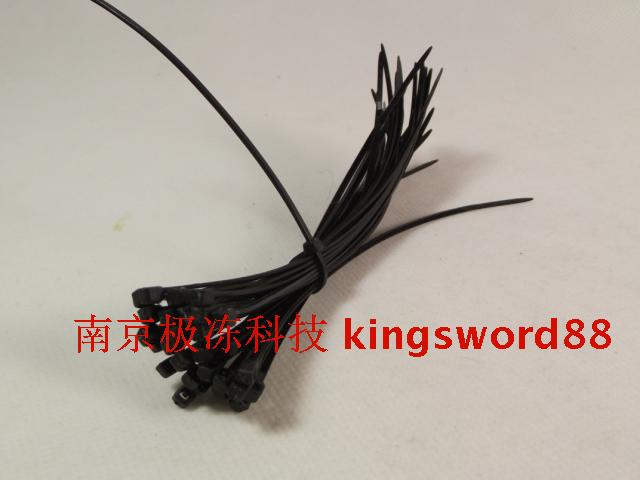 Telephone wire Computer PC wire finishing strapping Color plastic cable tie Black blue red yellow white black optional