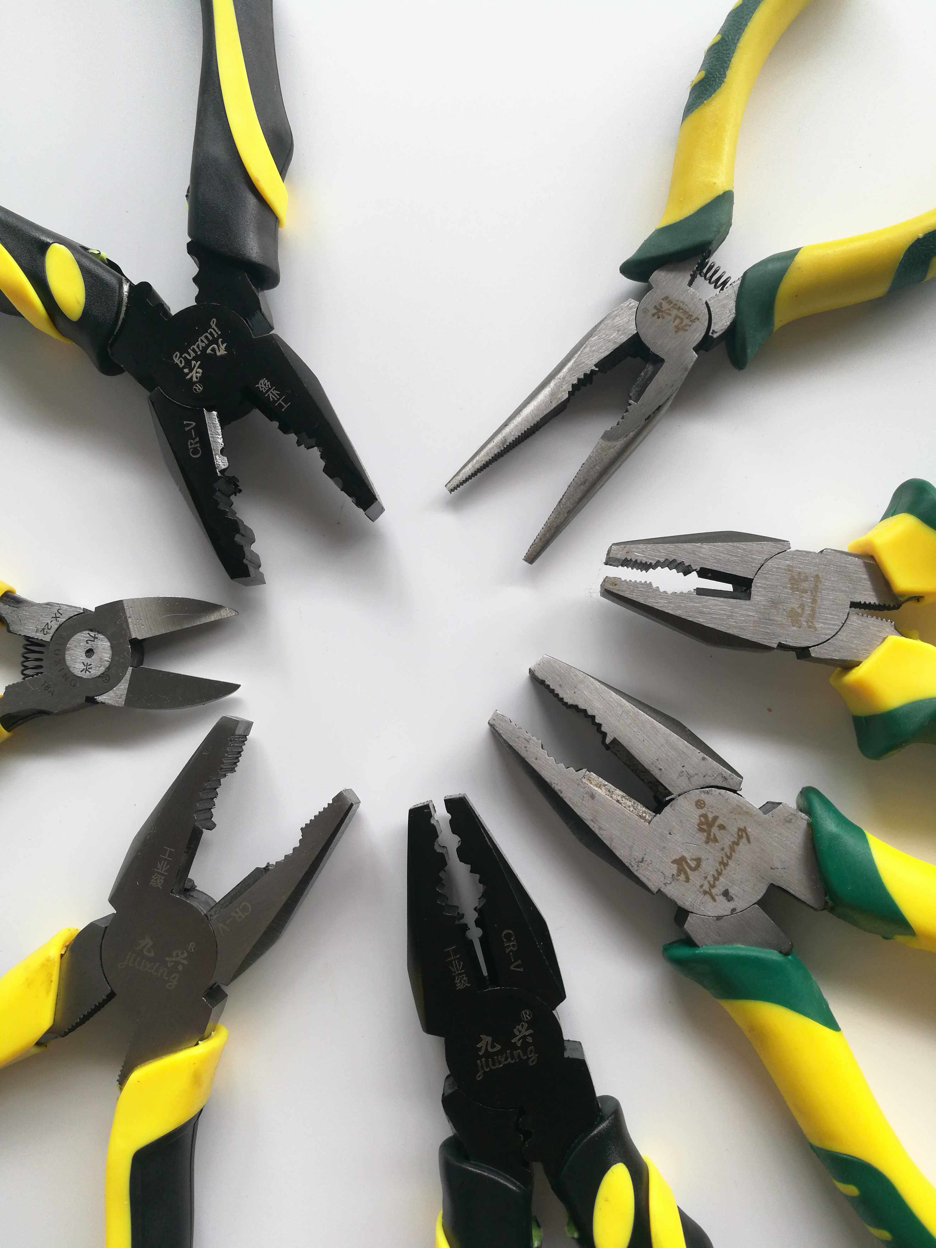 Wire pliers Pliers Tip-mouth pliers Pliers Wire Pliers Multifunction Pliers Labor-saving Old Tiger Pincer Pincers 8 Inch 6 inches-Taobao
