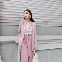 (LAMOBO exclusive) N-way wear and tie open slit design ice linen knit cardion